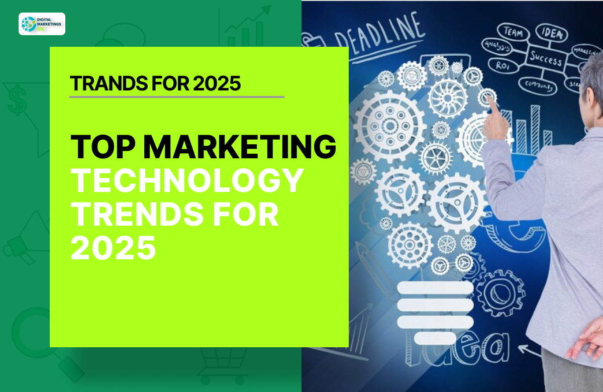 TOP MARKETING TECHNOLOGY TRENDS FOR 2025